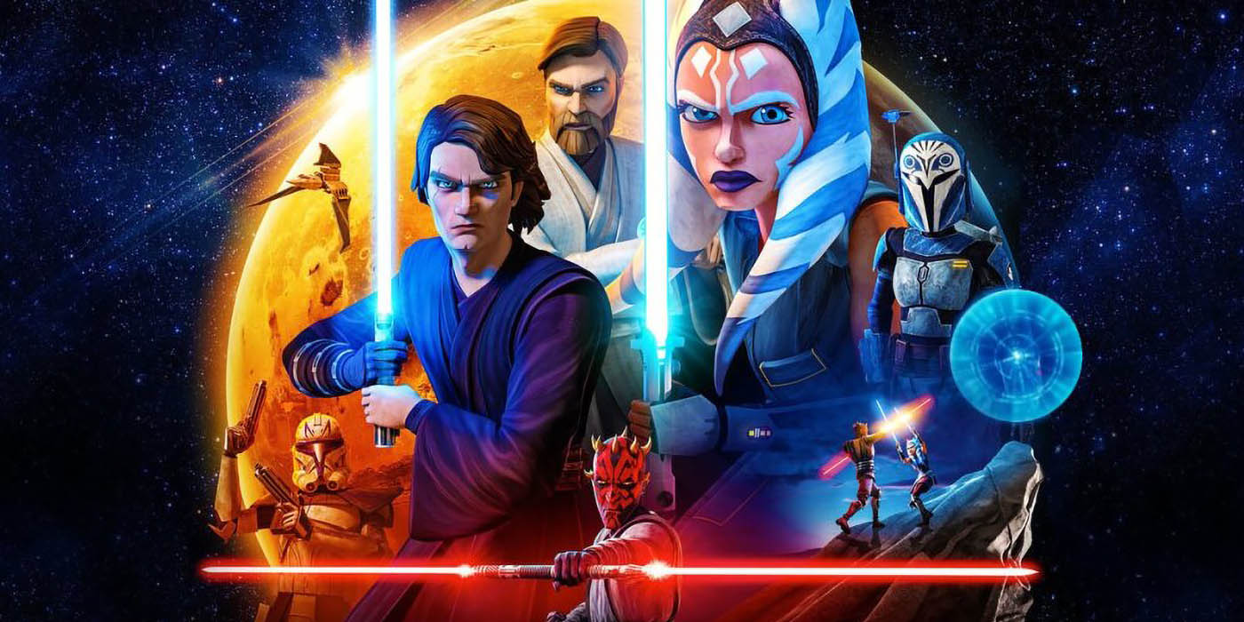 Banner #StarWarsCelebration The Clone Wars 3/12 . . . . . . . . . . # starwars #theclonewars #ahsoka…