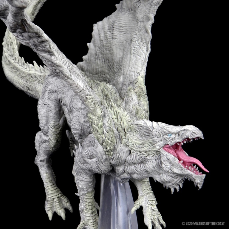 d&d white dragon mini