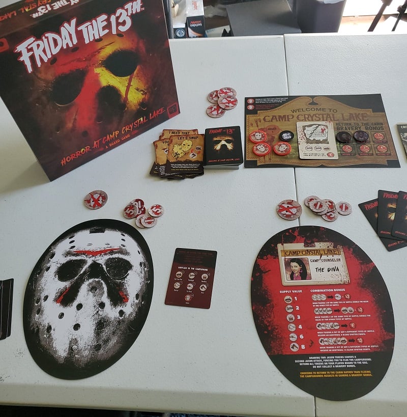 Surviving Camp Crystal Lake: A Friday the 13th Board Game Review