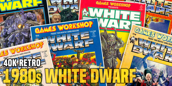 Warhammer 40K: Behold the Best of 1980s White Dwarf Covers