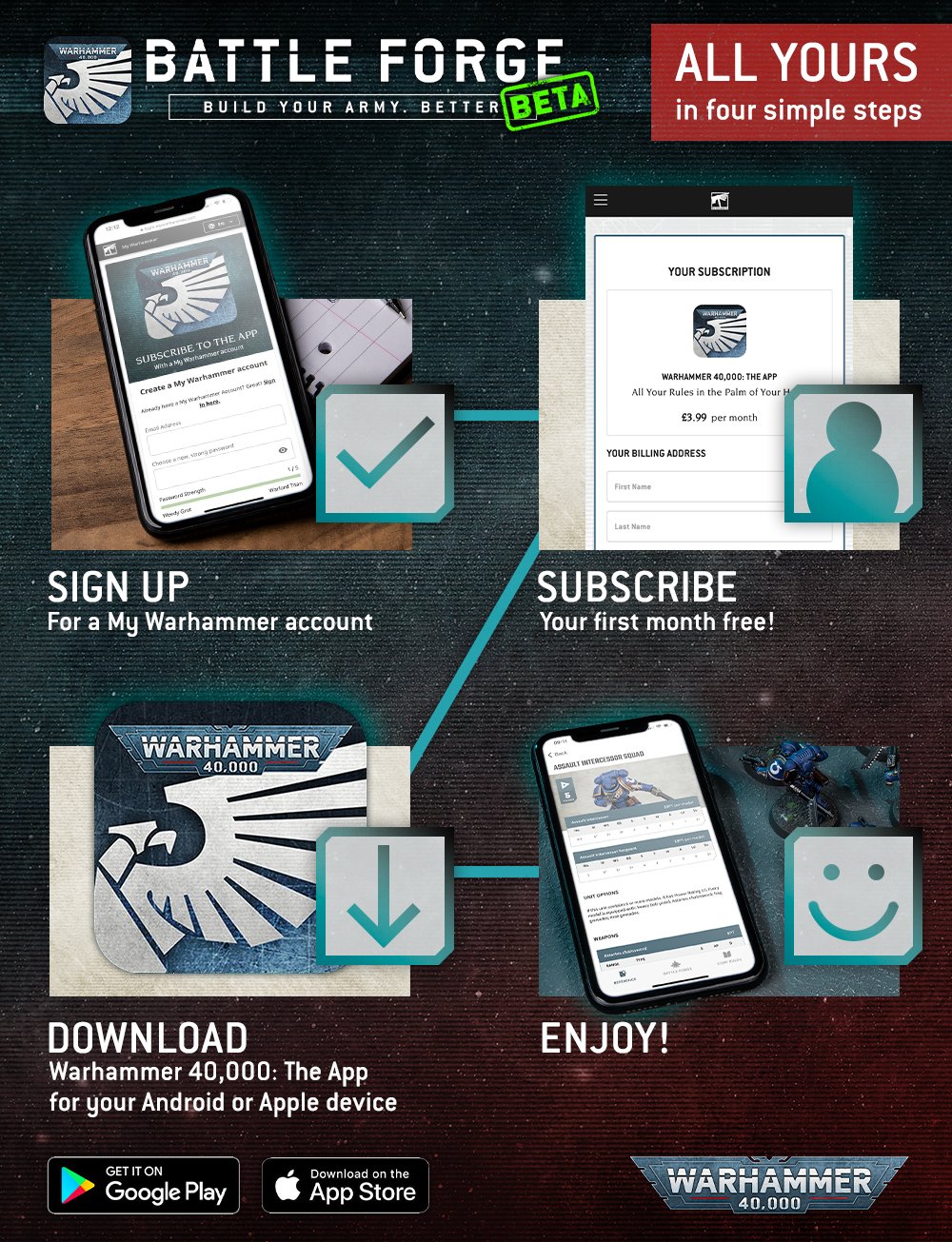 Download the All-New Warhammer 40,000 App for Free - Warhammer