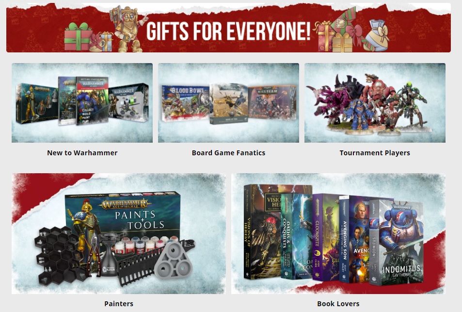 Games Workshop: New Christmas Gift Site - Shopping Tips - Bell of Lost Souls