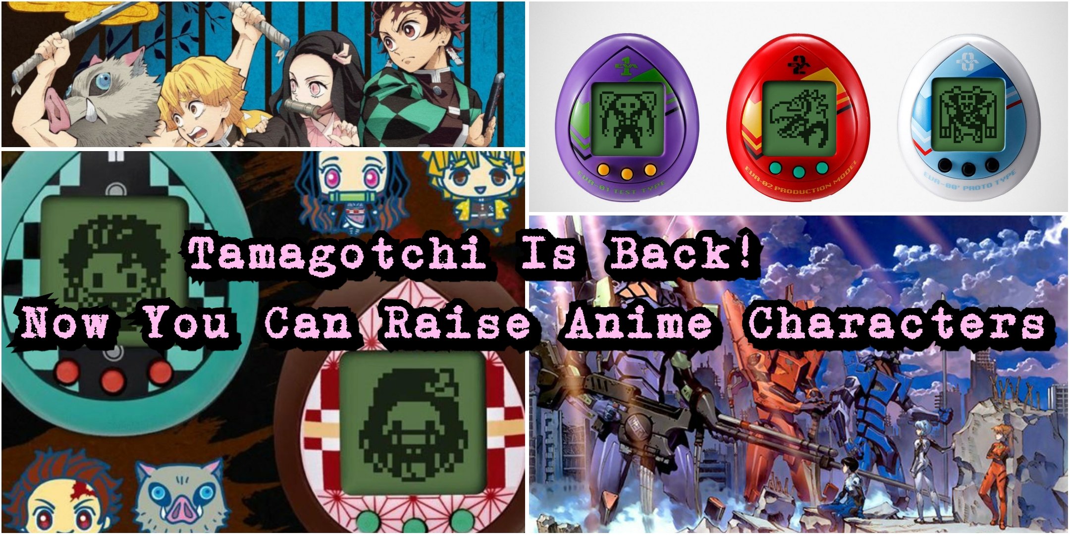 Tamagotchi Is Back, And Now You Can Raise Anime Characters - Bell of Lost  Souls