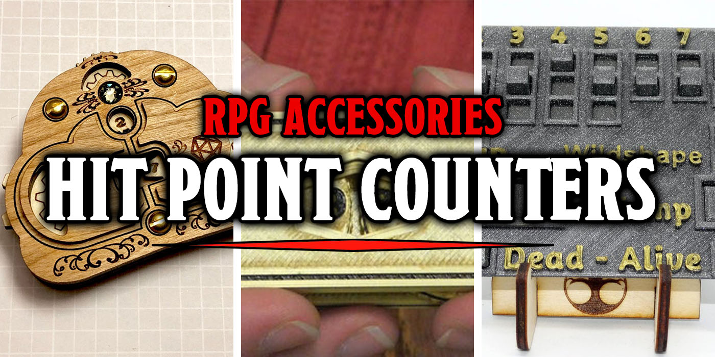 Character Hit Points CounterDungeons and Dragons Accessories DnD 5E RPG Hero 