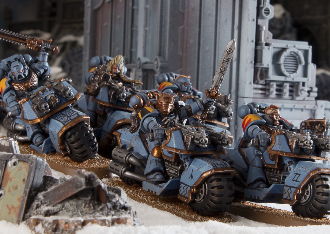 Мотоциклы в стиле Warhammer