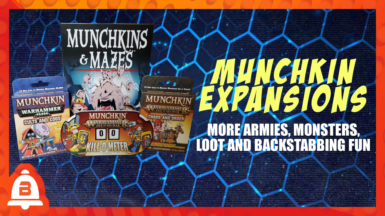 Munchkin Warhammer 40K: Cults & Cogs Expansions - Game Nerdz