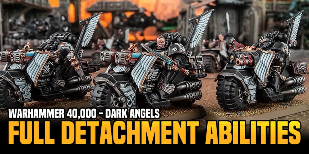40k Chessboard! The Dark Angel turns out to be a Fallen and joins