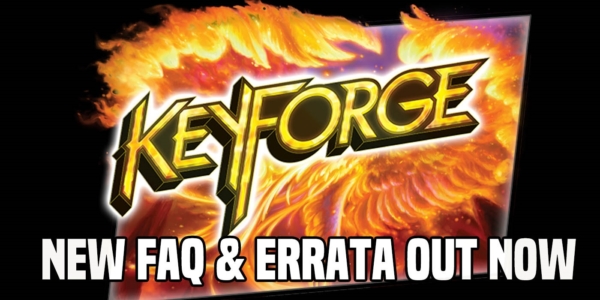 FFG: KeyForge FAQ & Errata Out Now