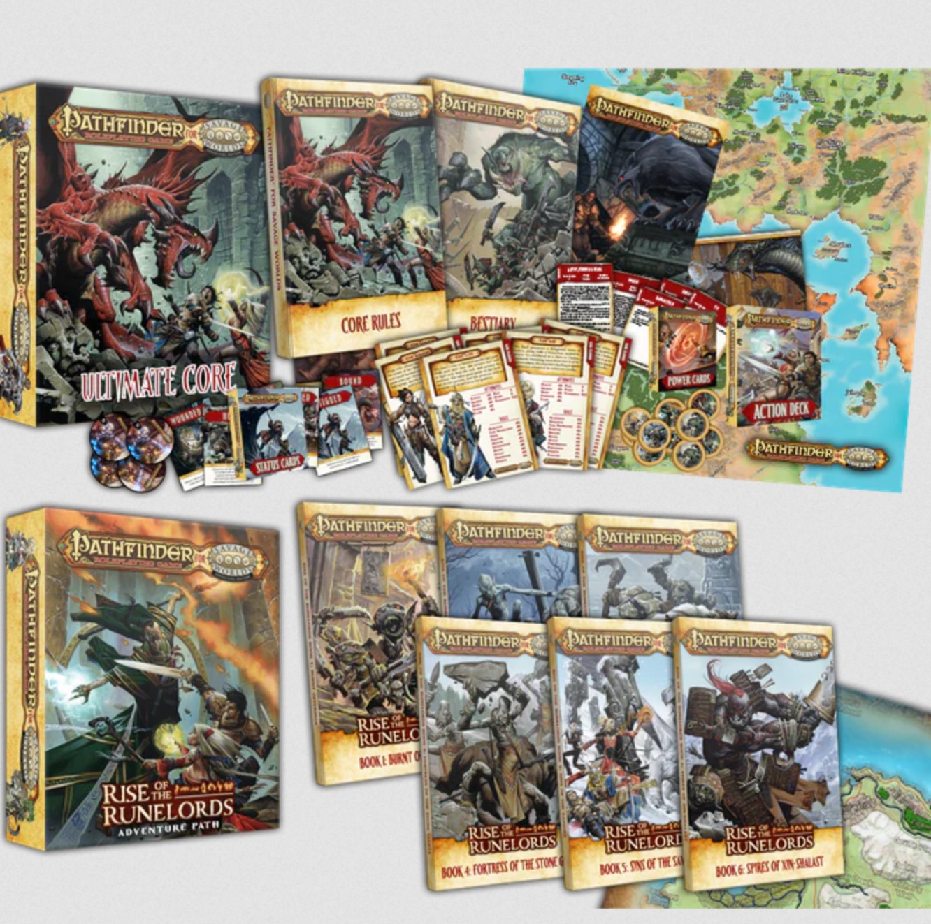 Pathfinder para Savage Worlds em português: tudo sobre a adaptação