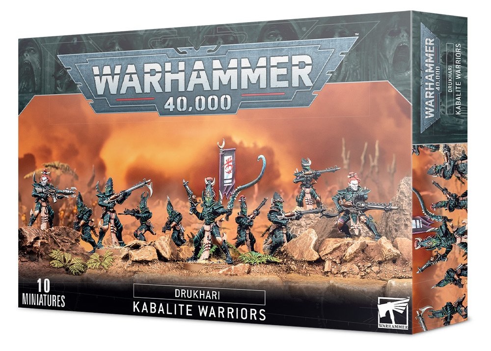 Kabalite Warriors Drukhari Dark Eldar Warhammer 40K NIB Flipside