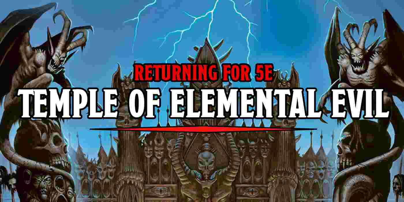 D&D: The Temple Of Elemental Evil Reborn For 5th Edition - Bell of Lost  Souls