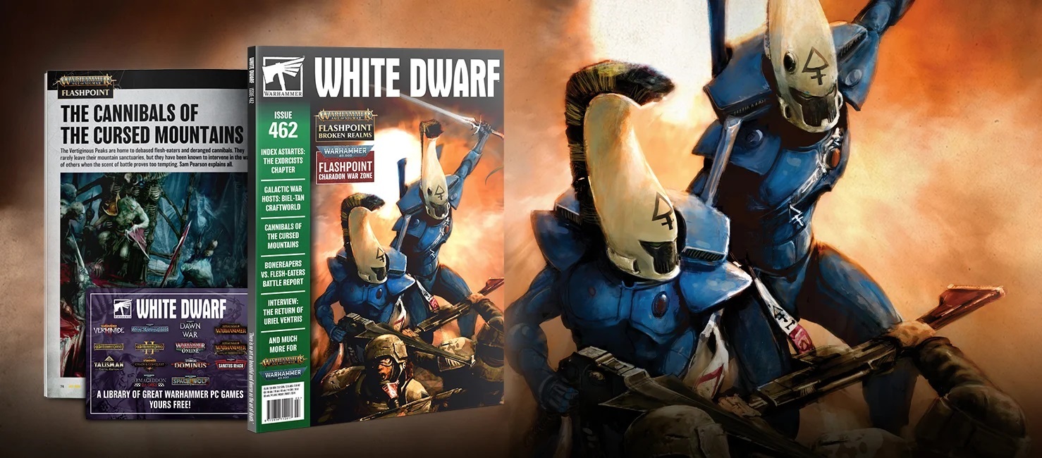 White Dwarf Magazine April 2021 Issue #463 Games Workshop Warhammer 