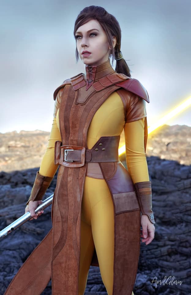 Details about / Star Wars Bastila Shan Cosplay Costume.