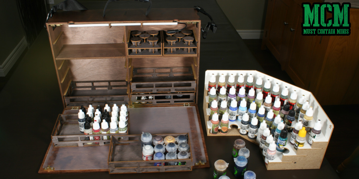 Portable Paint Case 2.0 From Frontier Wargaming Has All the Right Features  - Bell of Lost Souls