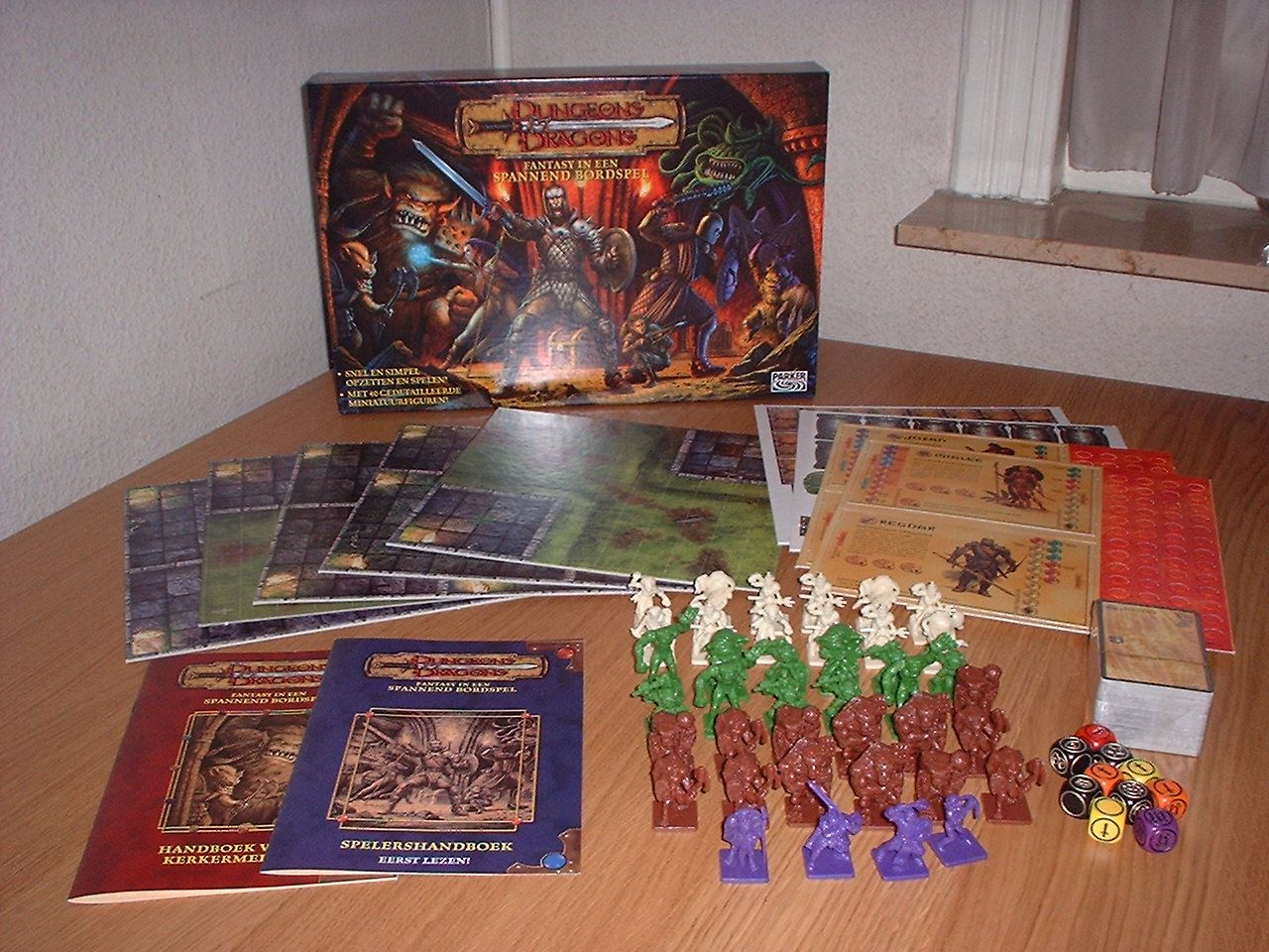 Players Guide Dungeons & Dragons Board Game Parker 2003 