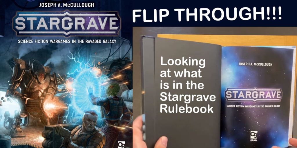 Stargrave Rulebook Flip Through