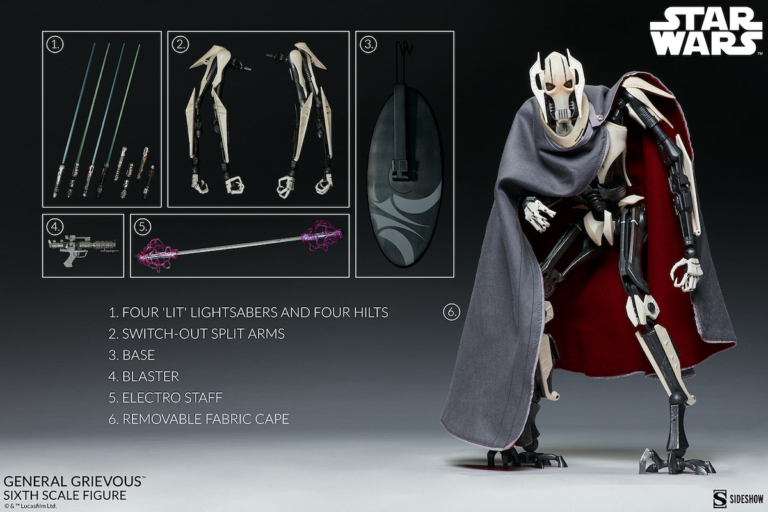 general grievous double lightsaber