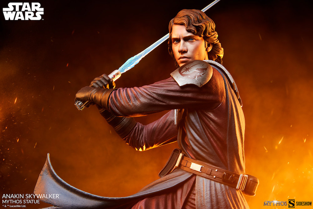anakin skywalker mythos statue