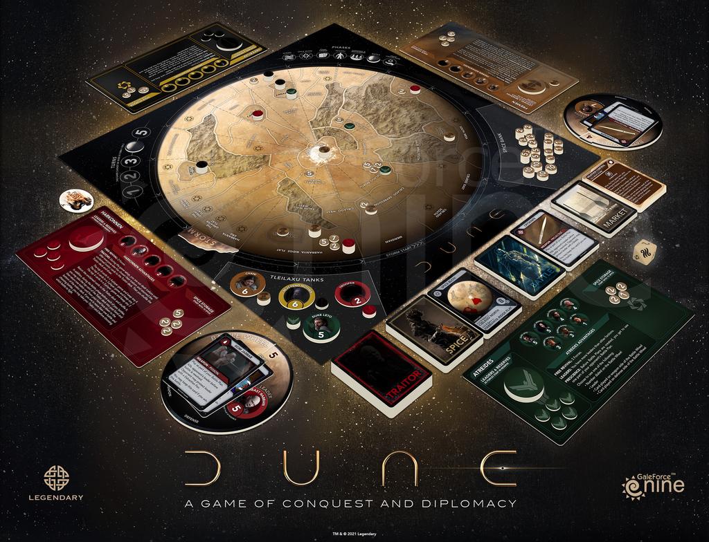 'Dune Conquest & Diplomacy' Updates Dune To A Modern Gaming Space