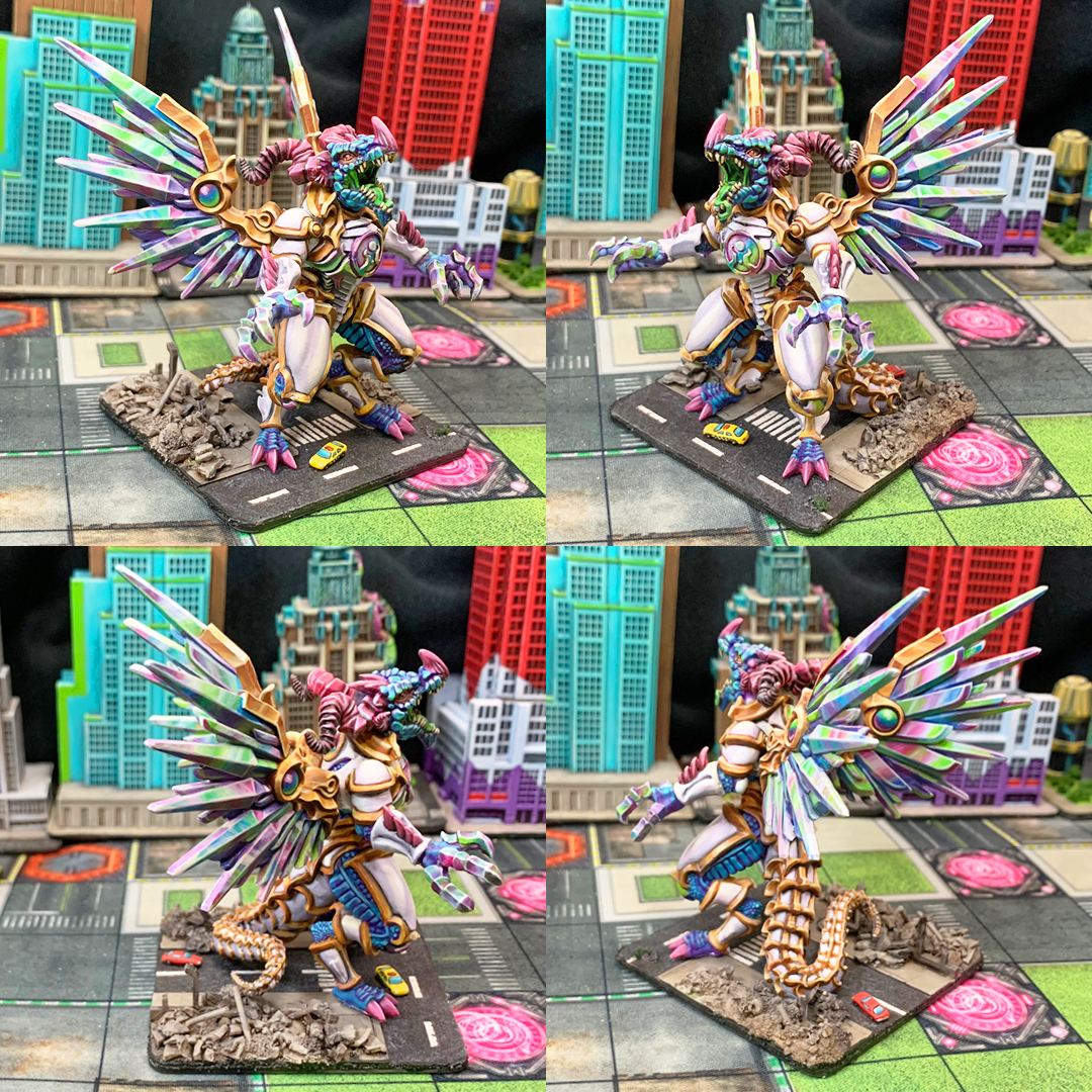 Monsterpocalypse Draken Armada Showcase Bell of Lost Souls
