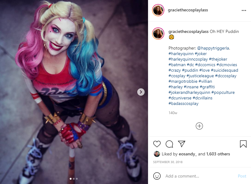 Crazy in Love with Harley Quinn Cosplays - Bell of Lost Souls