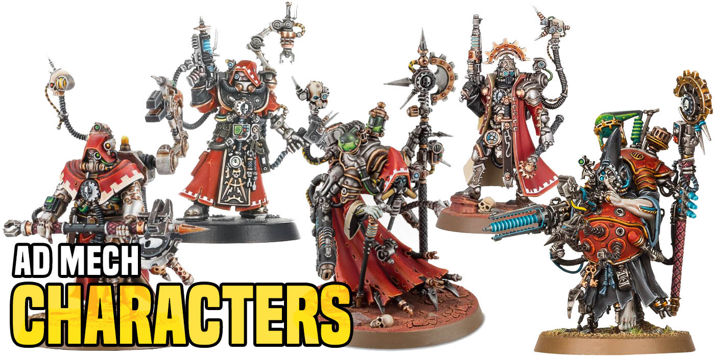 The Implacable AdMech: Warhammer 40k Characters Revealed 2