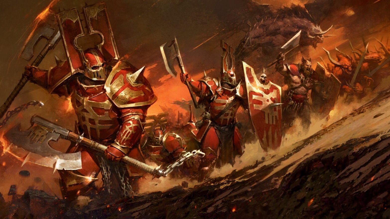 Mox Boarding House Warhammer AoS - Battletome: Blades of Khorne