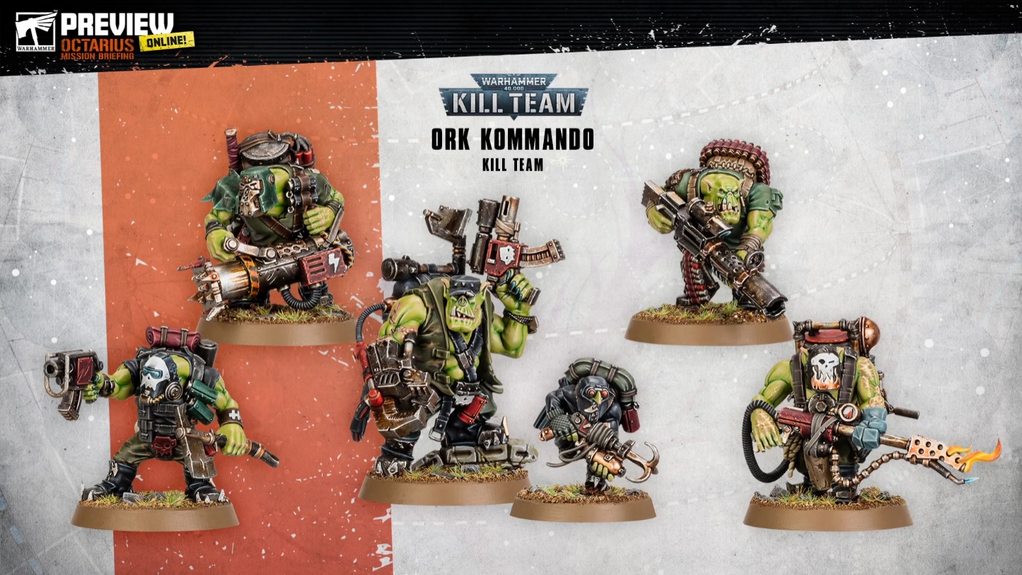Orks Kommando Kill Team Octarius Warhammer 40k