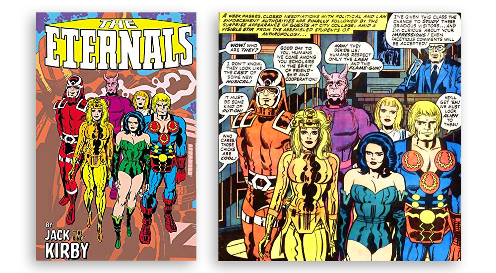 Comic eternals Eternals (comics)