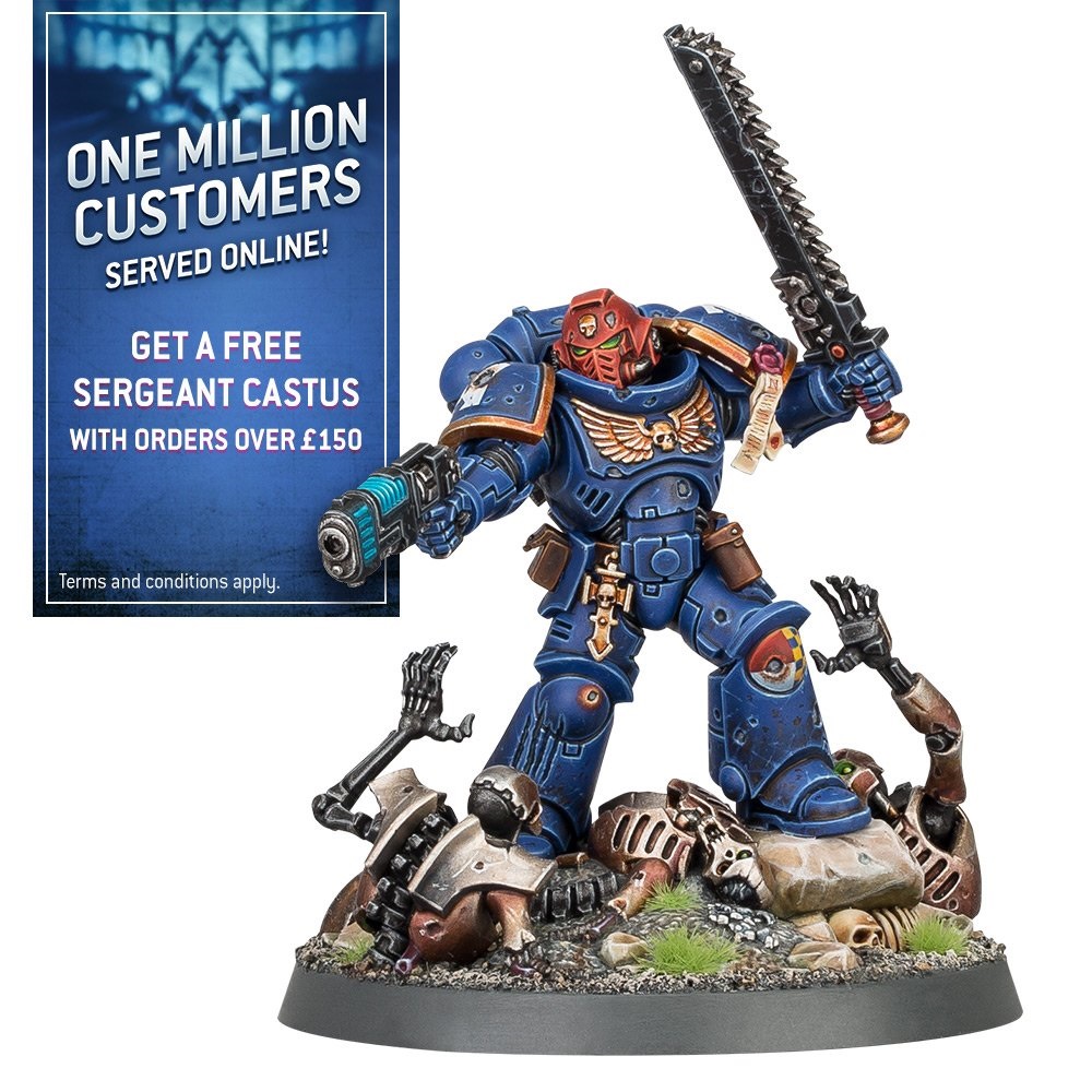 Warhammer 40K: 'One Million Customers' Celebration Miniature