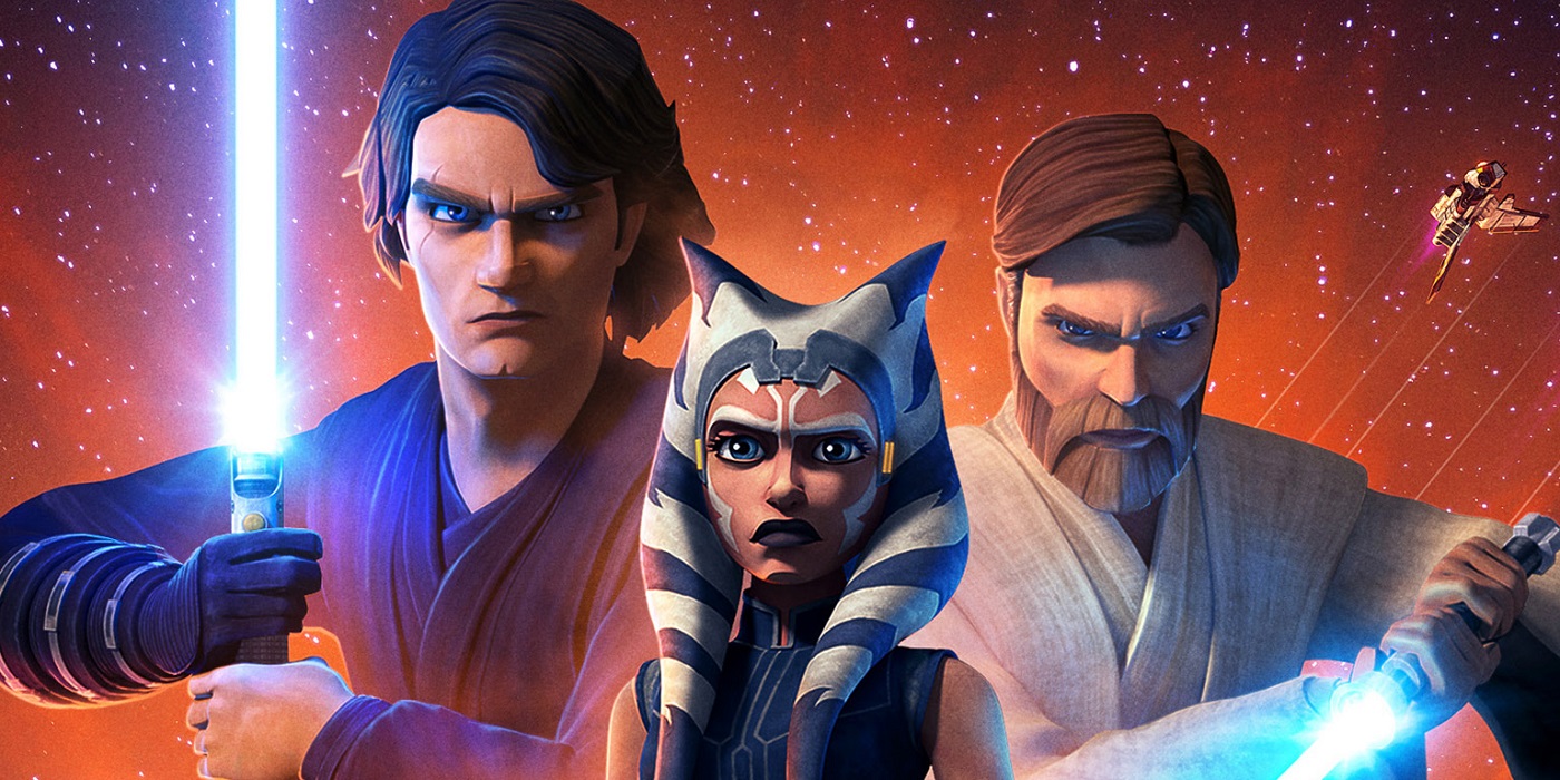 anakin ahsoka tano kenobi clone wars