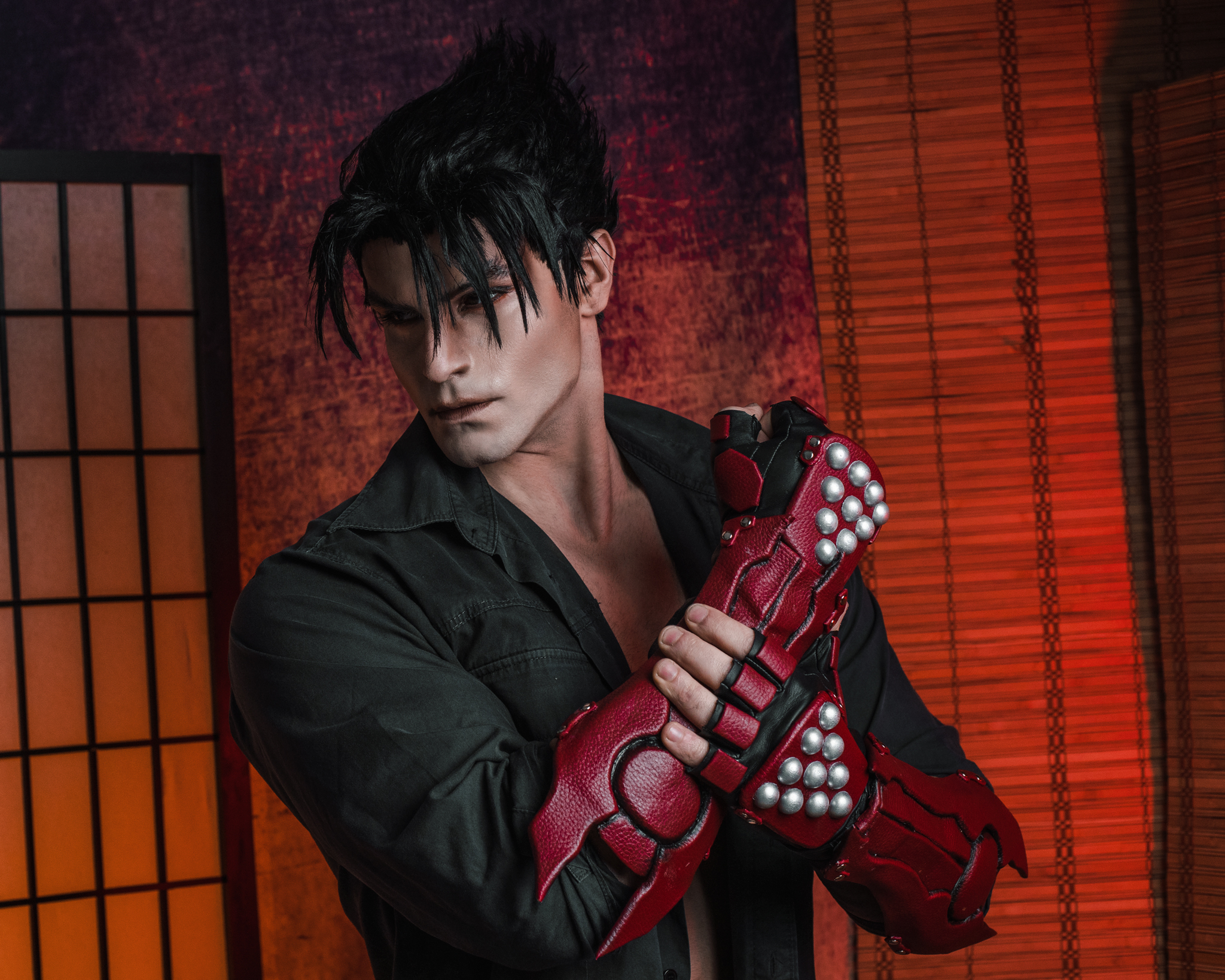 Cosplay do Jin Kazama, de Tekken