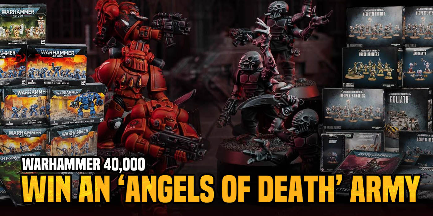 Warhammer 40K: You Could Win An 'Angels of Death' Army From Games Workshop  - Bell of Lost Souls