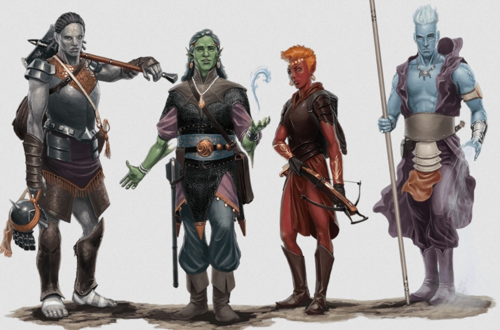 monsters of the multiverse first impressions genasi lineup