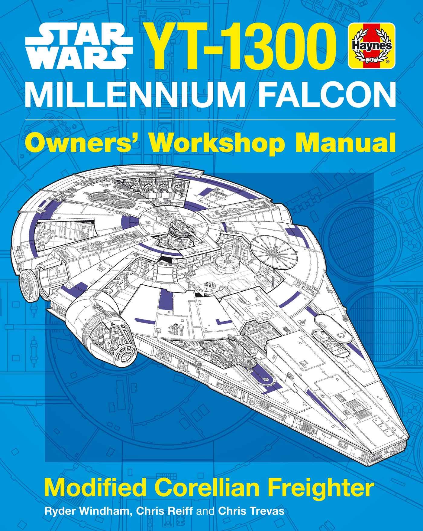 star wars owner's manuals millennium falcon