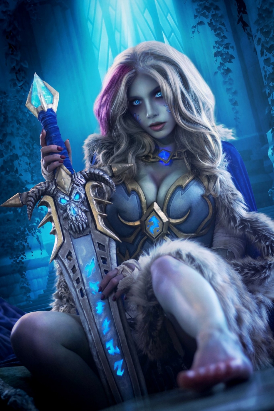 Frost Lich Jaina Cosplay by Cinderys