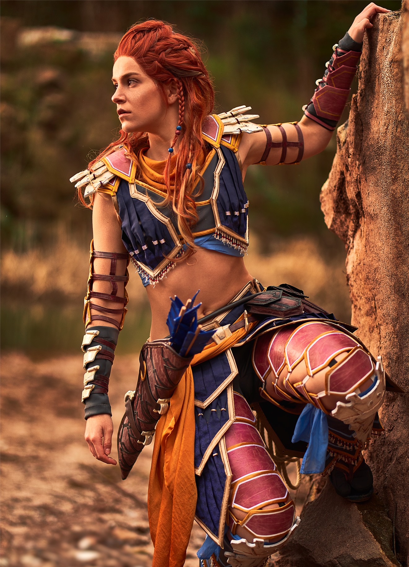 Stunning Cosplay of Aloy From HORIZON ZERO DAWN Created by