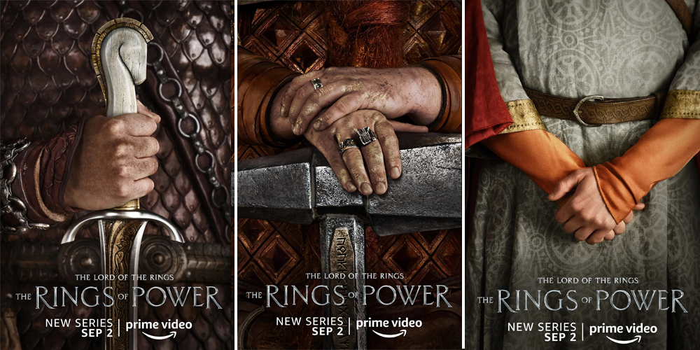Lord of the Rings: The Rings of Power - More Than 20 Character Posters  Revealed