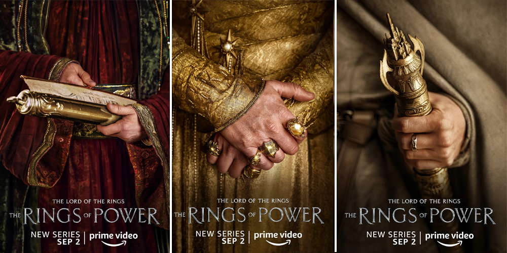 Lord of the Rings: The Rings of Power - More Than 20 Character Posters  Revealed