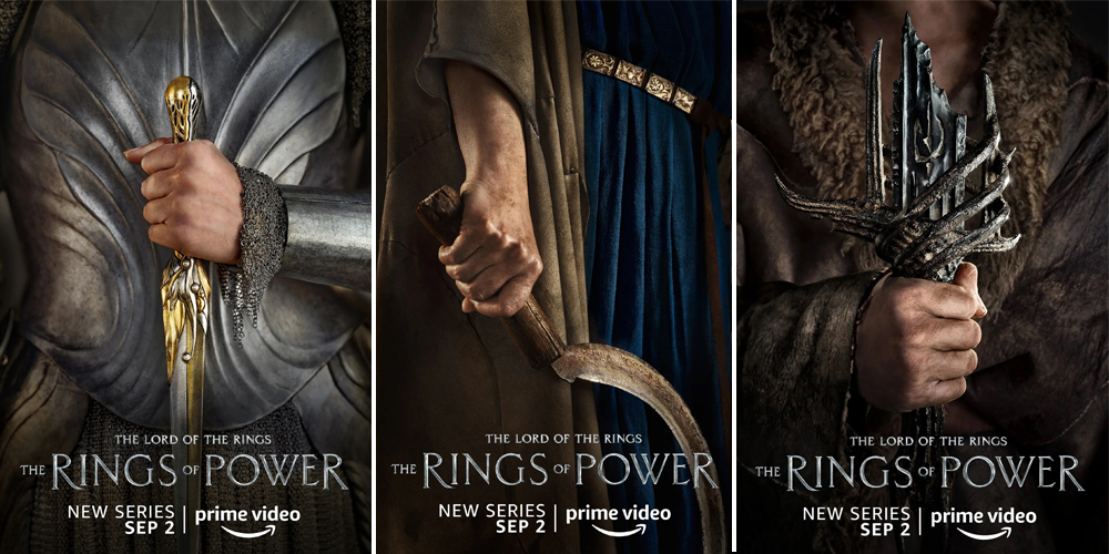 Lord of the Rings: The Rings of Power - More Than 20 Character Posters  Revealed