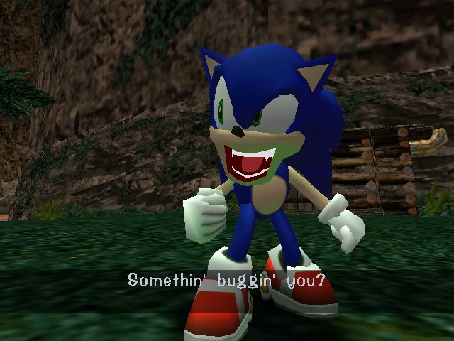 Sonic Something buggin you