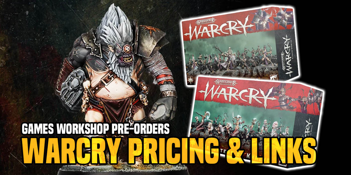 Games Workshop Pre-Order Preview: Warhammer Underworlds and Warcry are on  the way! Plus more Blood Bowl and a Bandai Intercessor!? - Board Game Today