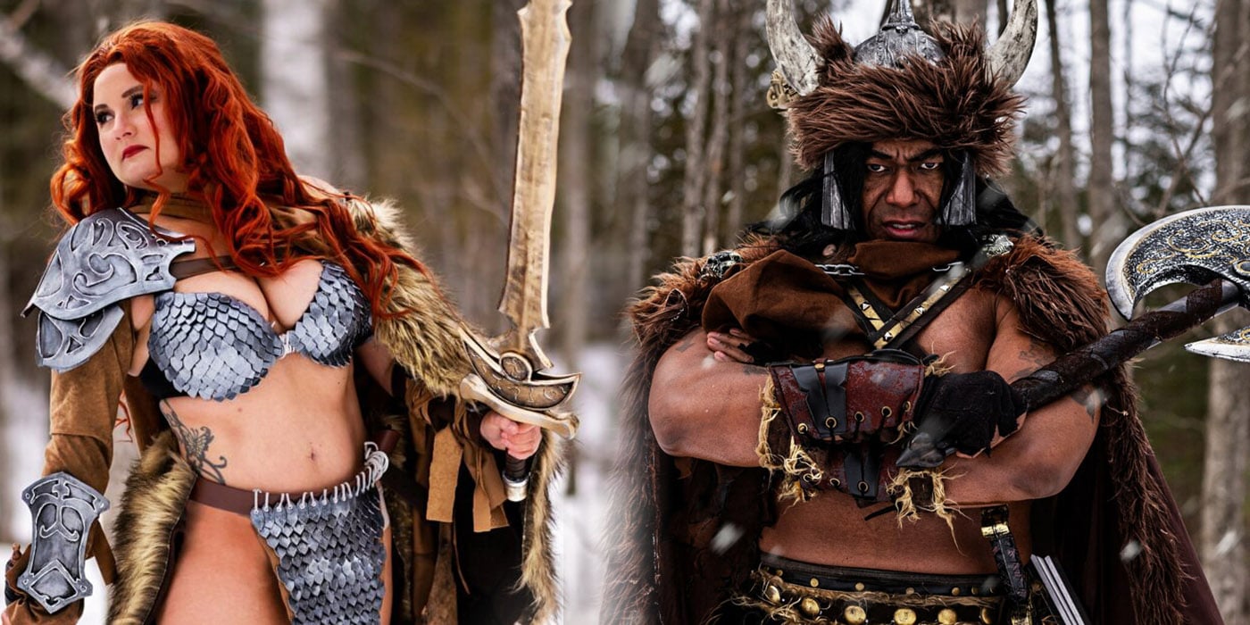 marxisme springe Se internettet These Conan and Red Sonja Cosplays Clash Swords - Bell of Lost Souls
