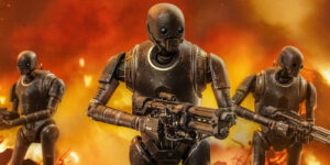 KX Enforcer Droid from Hot Toys is K-2SO’s Evil Twin
