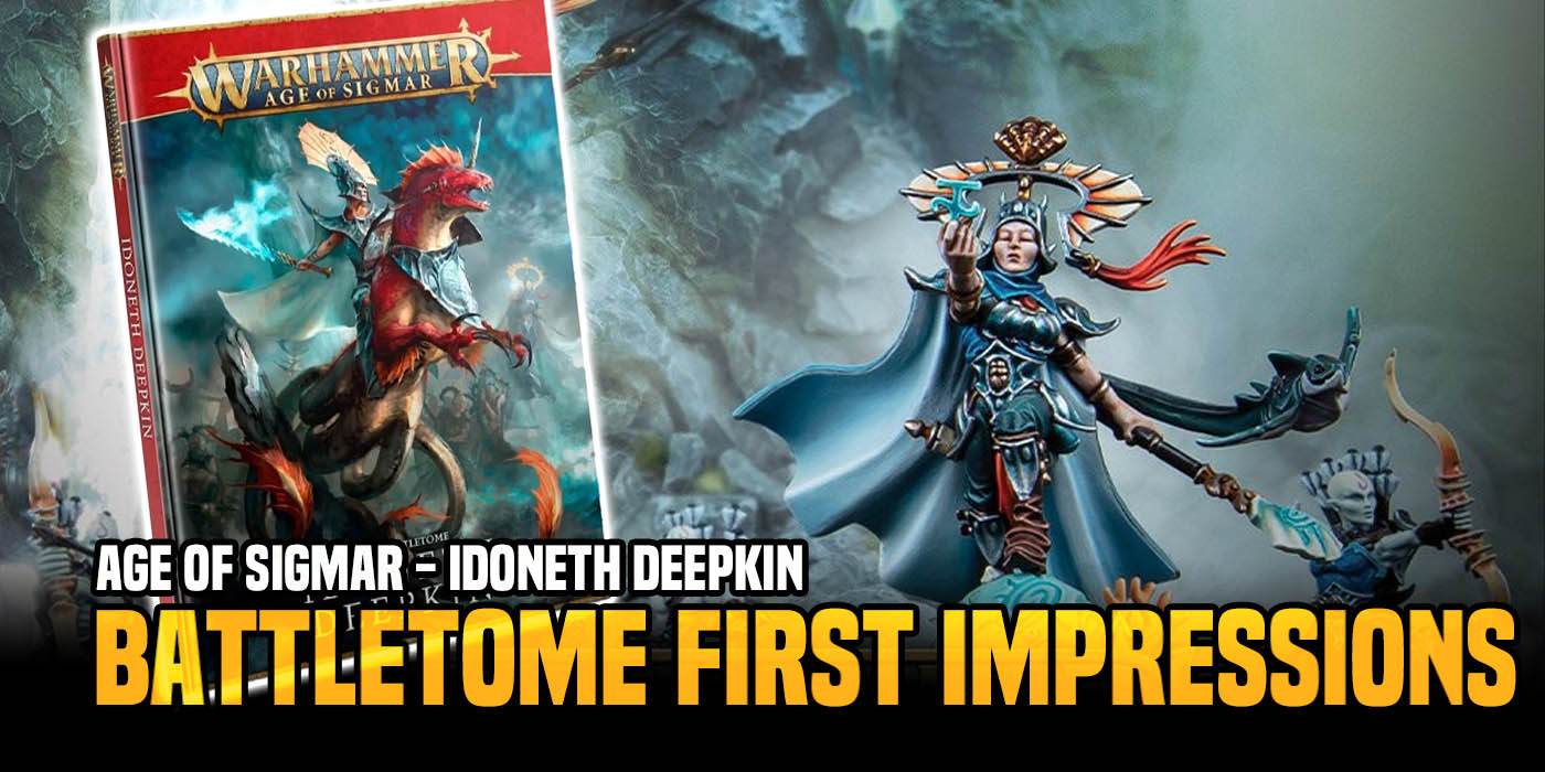 Idoneth Deepkin Battletome Warhammer Age of Sigmar Book 