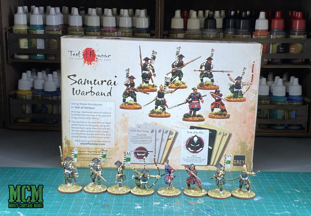 Test of Honour Samurai Miniatures Review box