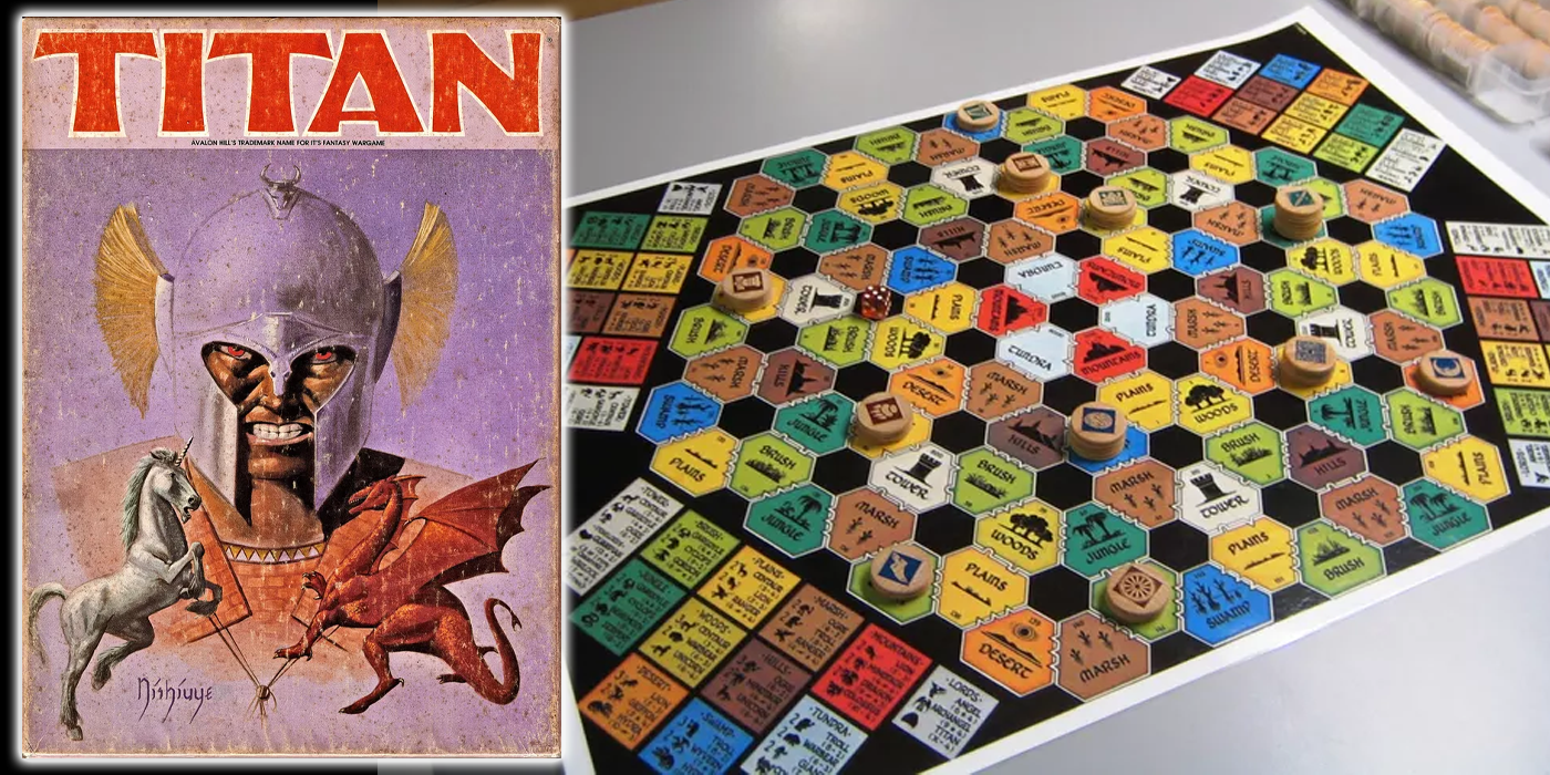 Clash of the Titans Game, Board Game