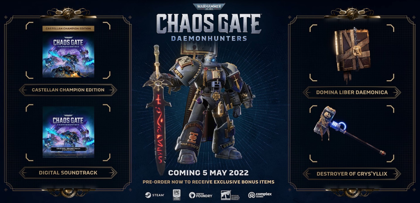 Warhammer 40,000: Chaos Gate - Daemonhunters Castellan Champion