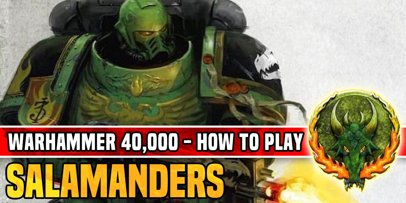 The new Salamanders charge into the fires of battle - Horus Heresy: Legions
