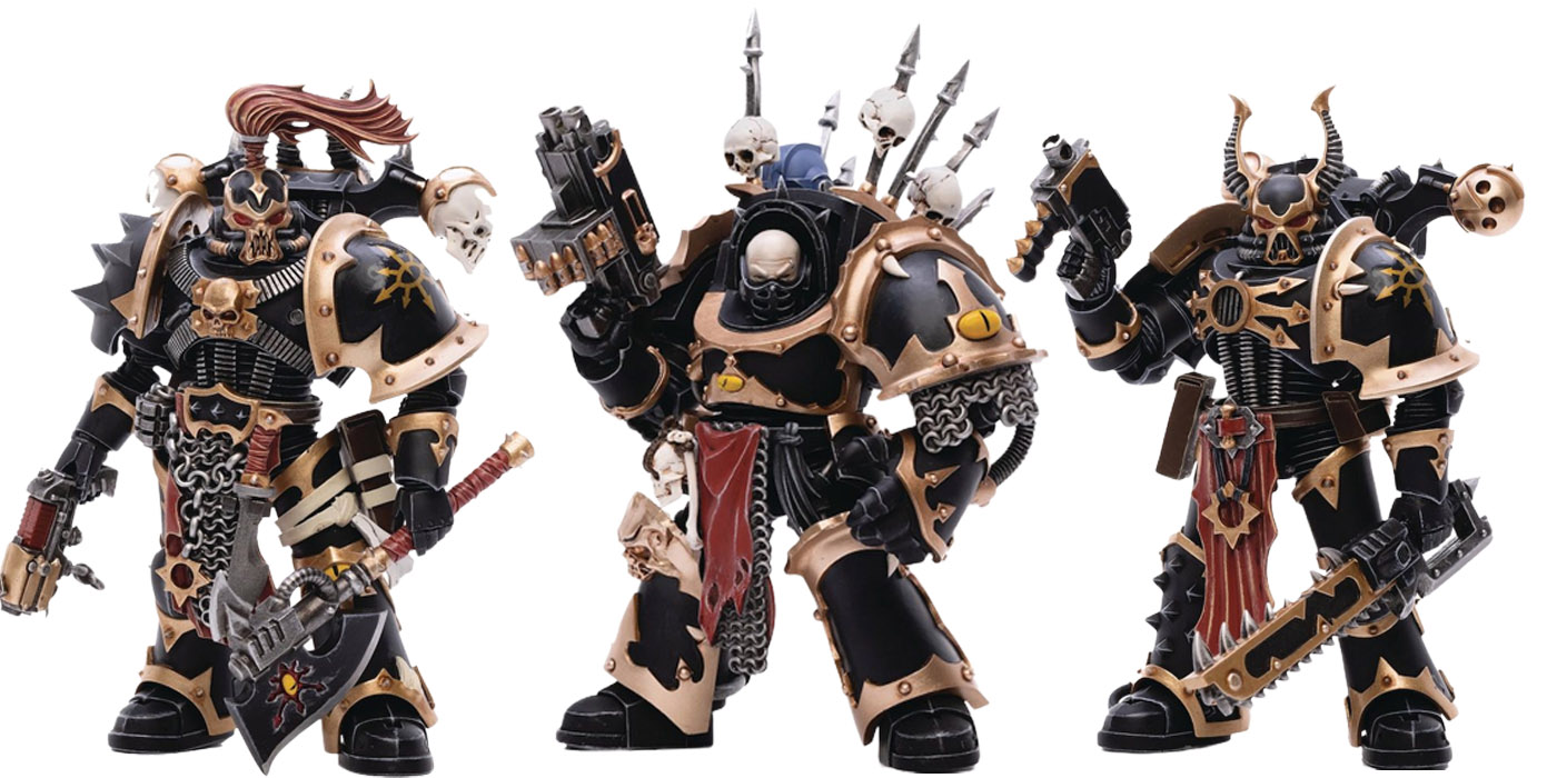 Brother Talas Black Legion 1/18 Scale, Warhammer 40k